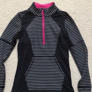 Ivivva Girl’s Black Quarter Zip Jacket